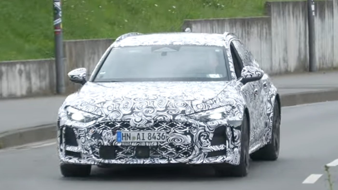 Audi RS5 prototype - front